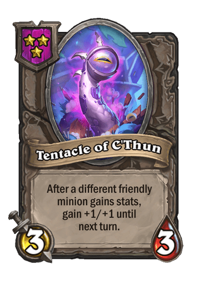 Tentacle of C'Thun Hearthstone kártya