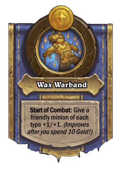 Wax Warband Hearthstone kártya
