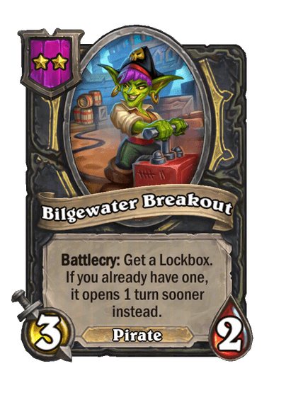Bilgewater Breakout Hearthstone kártya