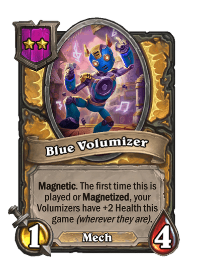 Blue Volumizer Hearthstone kártya