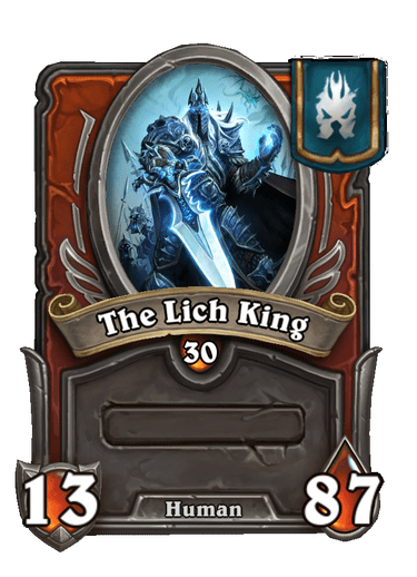 The Lich King Hearthstone kártya
