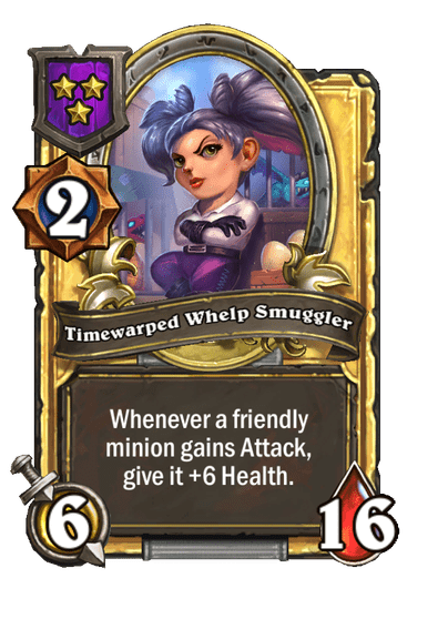 Timewarped Whelp Smuggler Hearthstone kártya