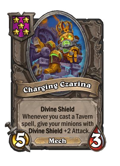 Charging Czarina Hearthstone kártya
