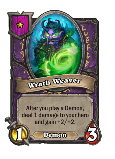 Wrath Weaver Hearthstone kártya