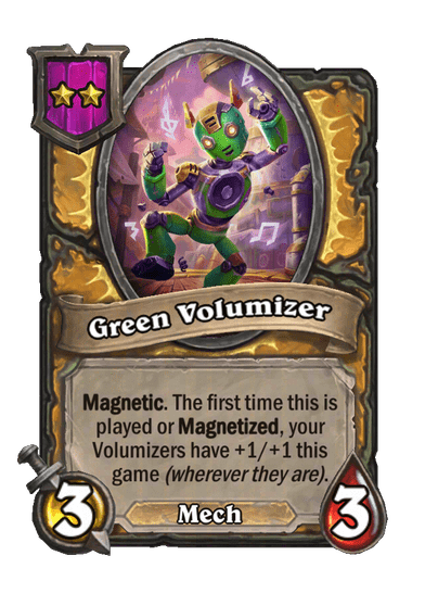 Green Volumizer Hearthstone kártya