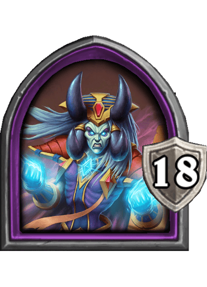 Lich Baz'hial Hearthstone kártya