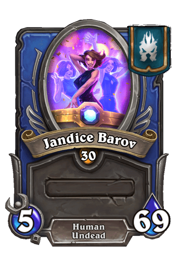 Jandice Barov Hearthstone kártya
