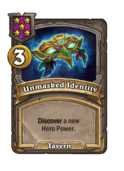 Unmasked Identity