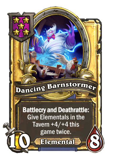 Dancing Barnstormer Hearthstone kártya