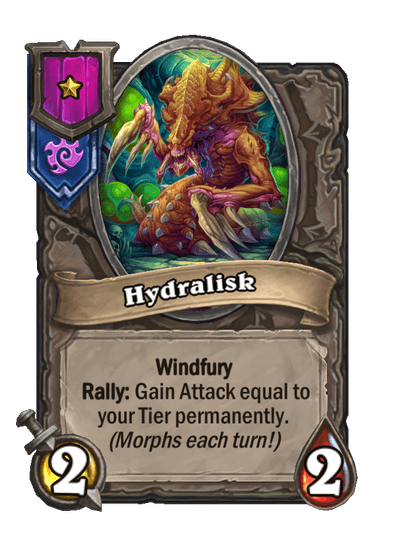 Hydralisk Hearthstone kártya