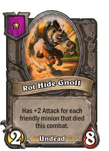 Rot Hide Gnoll Hearthstone kártya