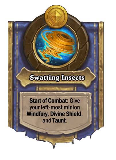 Swatting Insects Hearthstone kártya