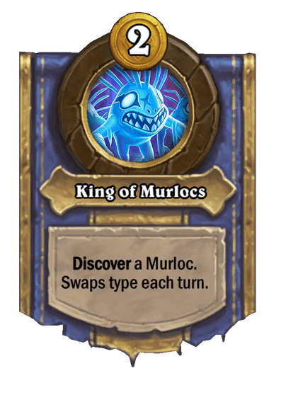 King of Murlocs Hearthstone kártya
