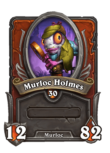 Murloc Holmes Hearthstone kártya
