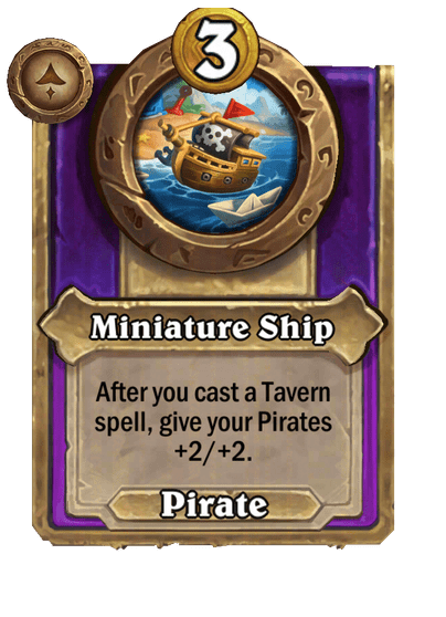 Miniature Ship