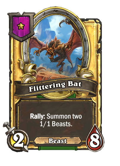 Flittering Bat Hearthstone kártya