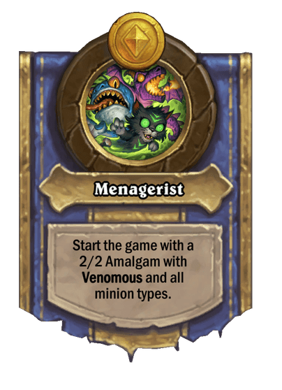 Menagerist Hearthstone kártya