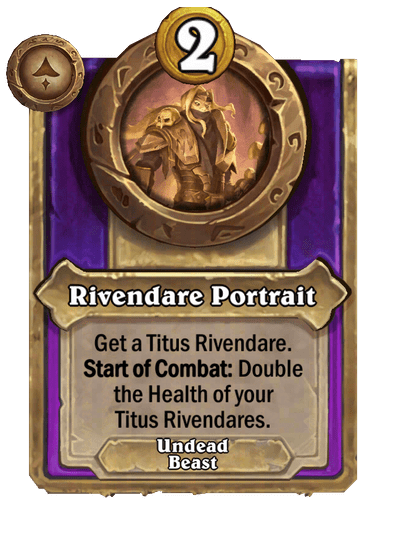Rivendare Portrait