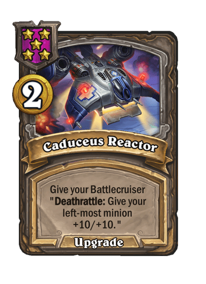 Caduceus Reactor Hearthstone kártya
