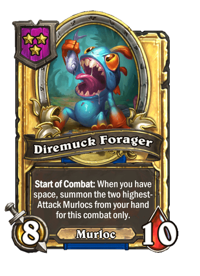 Diremuck Forager Hearthstone kártya