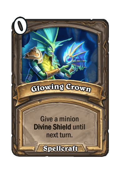 Glowing Crown Hearthstone kártya