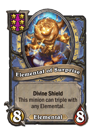 Elemental of Surprise Hearthstone kártya