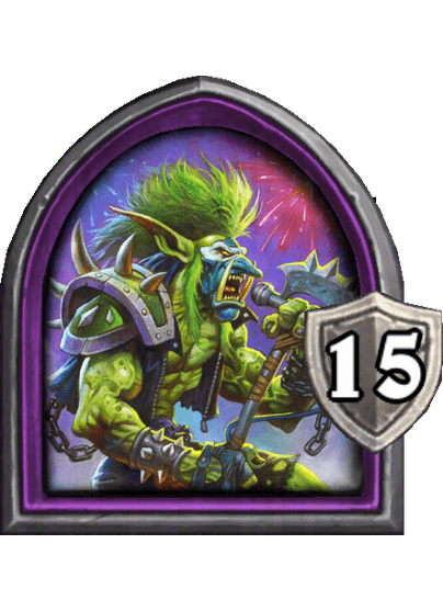 Rock Master Voone Hearthstone kártya