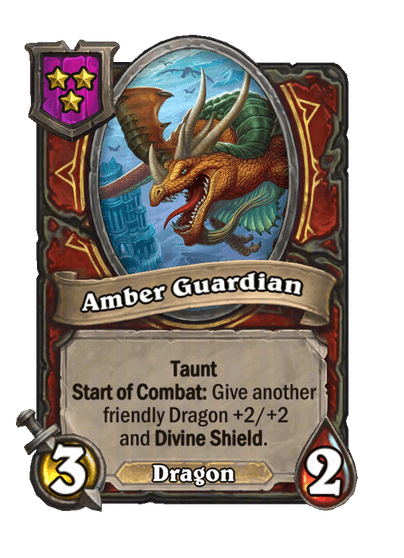 Amber Guardian Hearthstone kártya