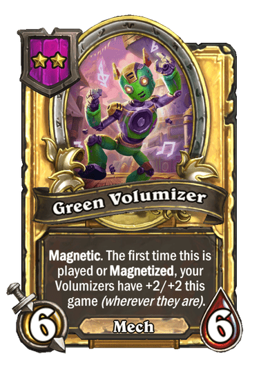 Green Volumizer Hearthstone kártya