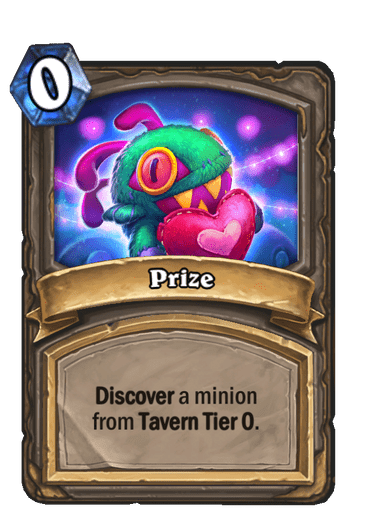 Prize Hearthstone kártya