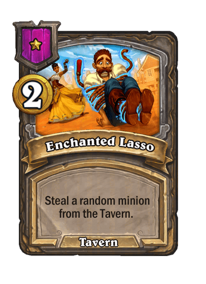 Enchanted Lasso Hearthstone kártya