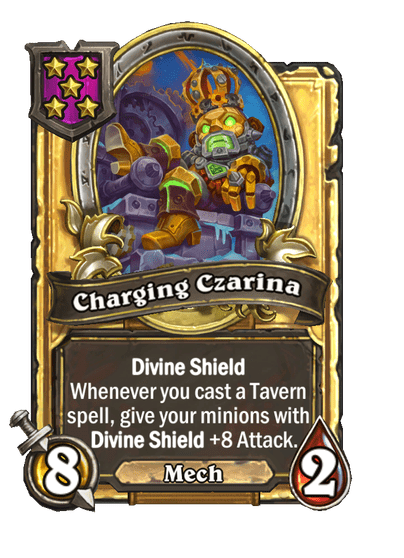 Charging Czarina Hearthstone kártya