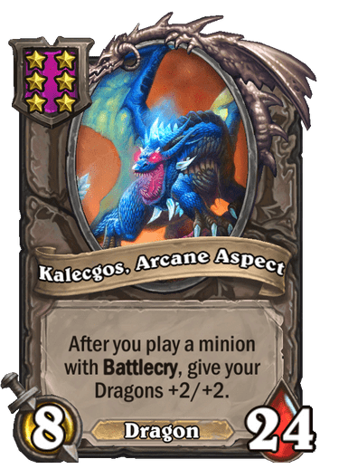 Kalecgos, Arcane Aspect Hearthstone kártya