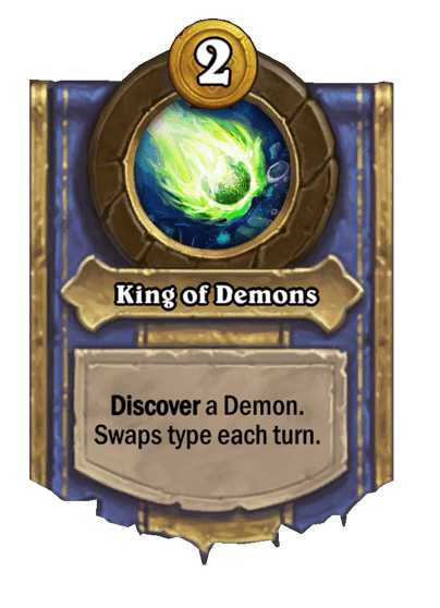 King of Demons Hearthstone kártya