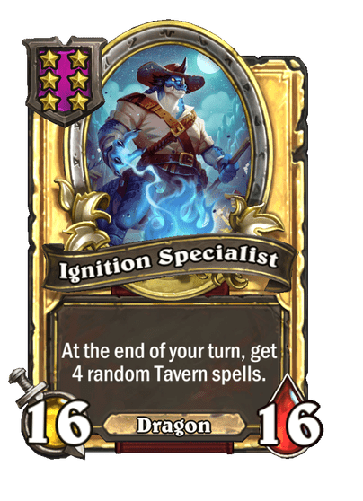 Ignition Specialist Hearthstone kártya