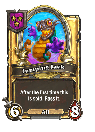 Jumping Jack Hearthstone kártya