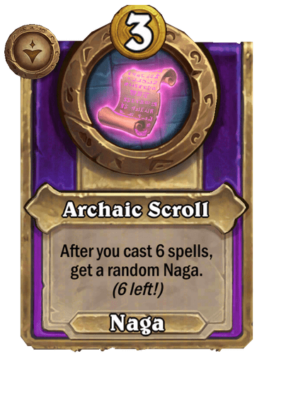 Archaic Scroll