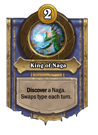 King of Naga Hearthstone kártya