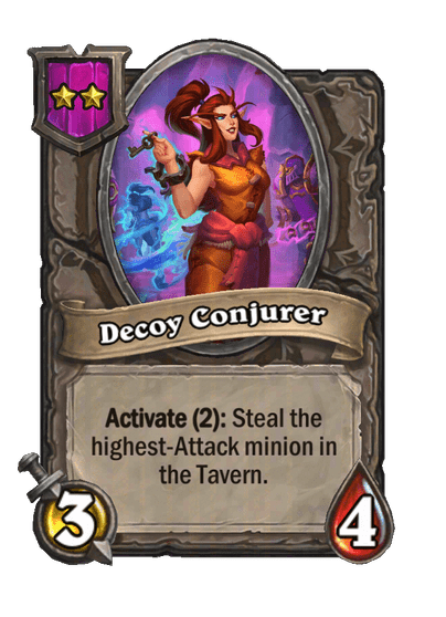 Decoy Conjurer Hearthstone kártya