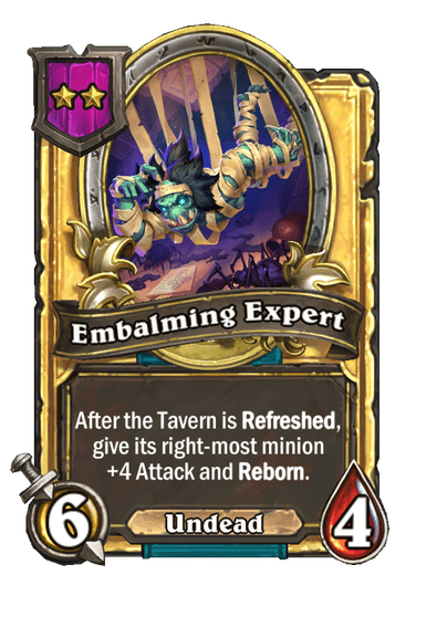 Embalming Expert Hearthstone kártya