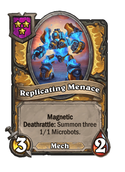 Replicating Menace Hearthstone kártya