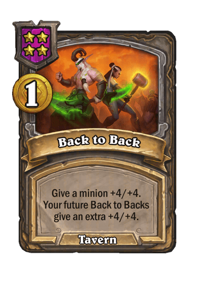Back to Back
