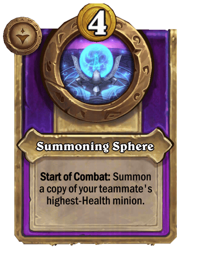 Summoning Sphere