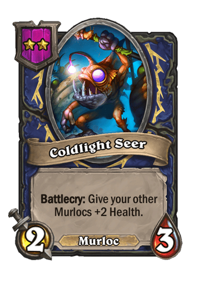 Coldlight Seer Hearthstone kártya
