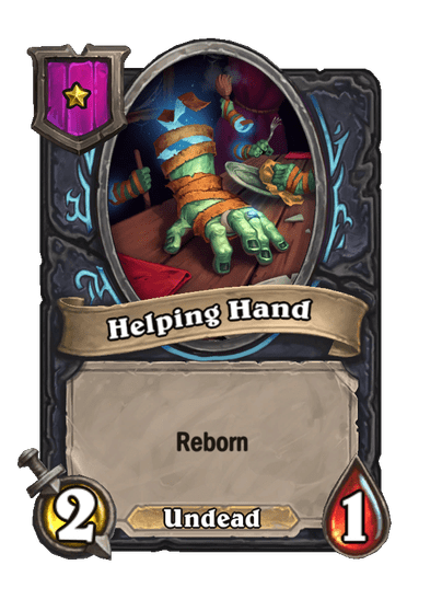 Helping Hand Hearthstone kártya