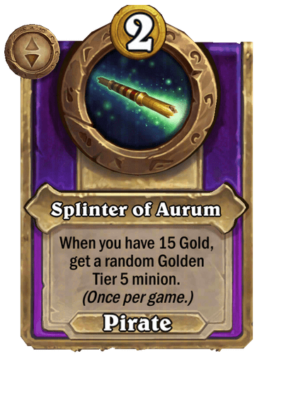 Splinter of Aurum