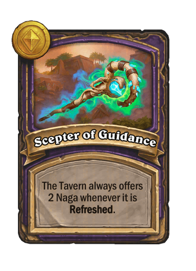 Scepter of Guidance Hearthstone kártya