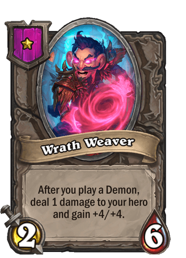 Wrath Weaver Hearthstone kártya