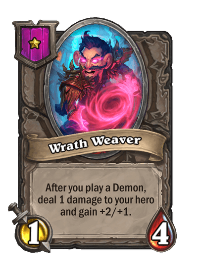 Wrath Weaver Hearthstone kártya