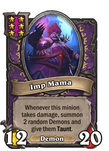 Imp Mama Hearthstone kártya